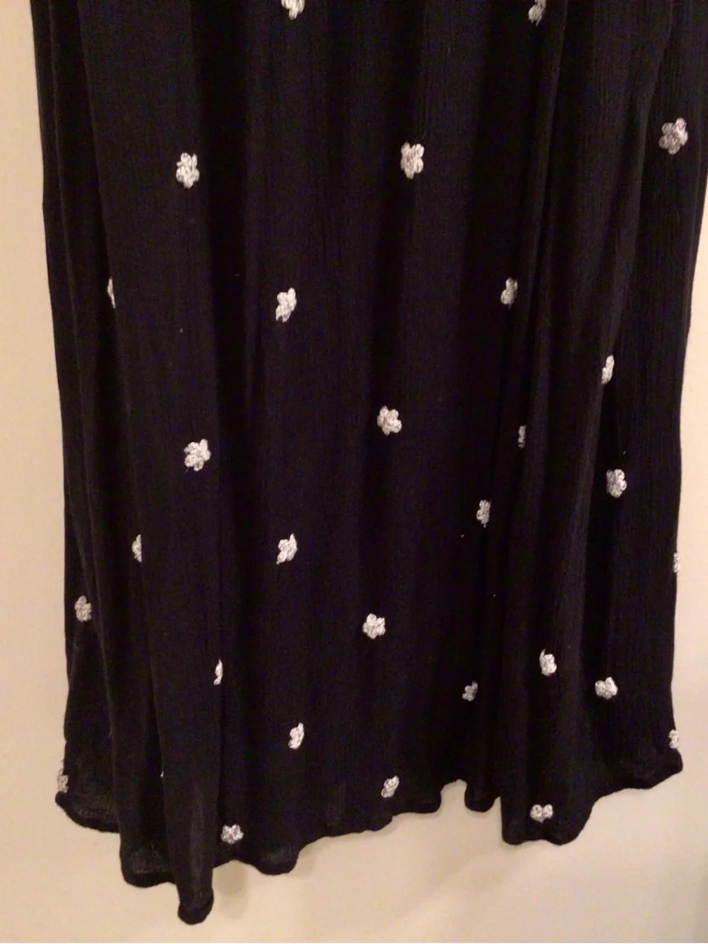 Free People /Fable Embroidered Midi Dress Size Large- NWOT - Picture 15 of 16